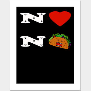 No Love No Tacos Posters and Art